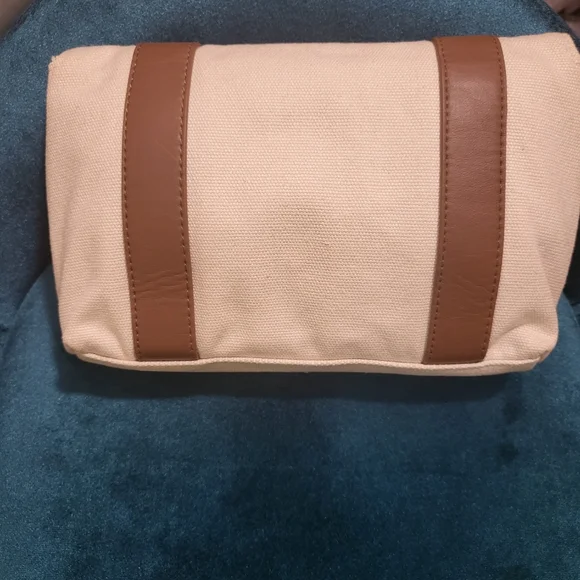 CHLOE beige cotton clutch - Picture 4 of 10
